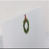 Nancy Nikko Place Cards with Christmas Wreath for Weddings, Showers, Dinners, Parties and Special Events Table Tent Style, Scored for Easy Folding. Pkgs of 12/25 / 50 (50) view 2