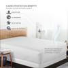 PureCare Tencel 5-Sided Mattress Protector Protects Against allergens & Moisture, Queen (TENCELMP50) view 3