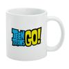 Teen Titans Go! Logo Ceramic Coffee Mug, Novelty Gift Mugs for Coffee, Tea and Hot Drinks, 11oz, White view 1