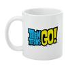 Teen Titans Go! Logo Ceramic Coffee Mug, Novelty Gift Mugs for Coffee, Tea and Hot Drinks, 11oz, White view 3