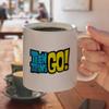 Teen Titans Go! Logo Ceramic Coffee Mug, Novelty Gift Mugs for Coffee, Tea and Hot Drinks, 11oz, White view 4