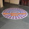 Yoga Gypsy Mat Cloth Beach Sheet Table Yoga Boho Tapestry Roundie Round Throw Mandala Indian Garden Round Cotton Towel Beach Picnic Throw Hippy Round With Beautiful Tassels (Pattern013, 48 Inches) view 1