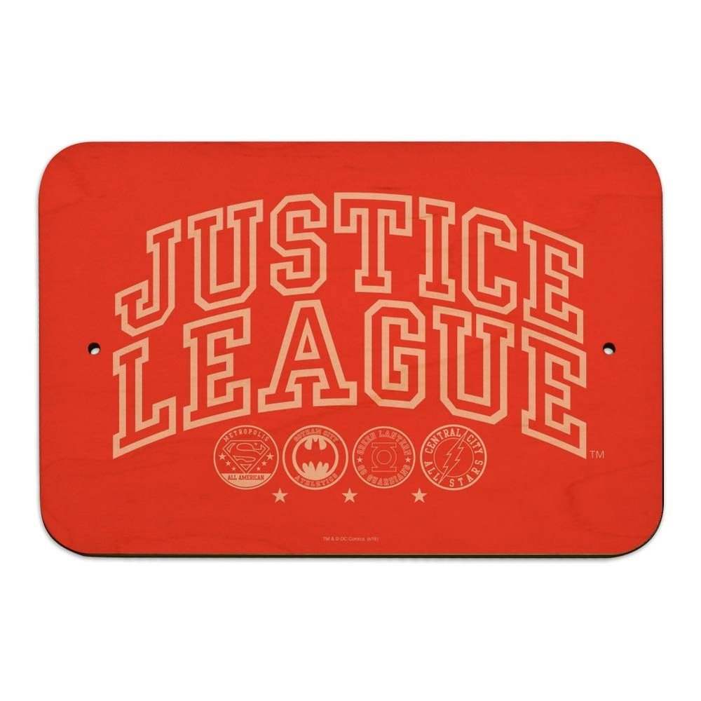 GRAPHICS & MORE Justice League Athletic Logo Home Business Office Sign