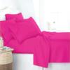 JESIRA Egyptian Cotton Sateen Weave Finish 6pc Sheet Set 10-12 inch deep Mattress 620 Thread Count Hot Pink Solid,Emperor - 84" x 84" view 1