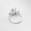 Bansriracha 5 ct Classic Engagement Rings 925 Sterling Silver Round Cut Sona Simulated Diamond Lady Bridal Ring Jewelry Gifts (6) view 3