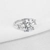 Bansriracha 5 ct Classic Engagement Rings 925 Sterling Silver Round Cut Sona Simulated Diamond Lady Bridal Ring Jewelry Gifts (10) view 2
