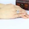 Bansriracha 5 ct Classic Engagement Rings 925 Sterling Silver Round Cut Sona Simulated Diamond Lady Bridal Ring Jewelry Gifts (10) view 4