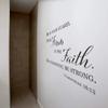 Corinthians Bible Verse Wall Decal - Scripture Removable Wall Decor for Bedroom Bible Verses Decals Quotes Stickers Stand Firm in Faith 1 Cor 16:13, q05 view 1