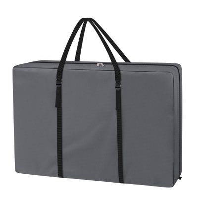 Explore Land Heavy Duty Chair Storage Bag for Folding Longue Zero Gravity Light Weight Transport Folding Rollator Walker (Grey)