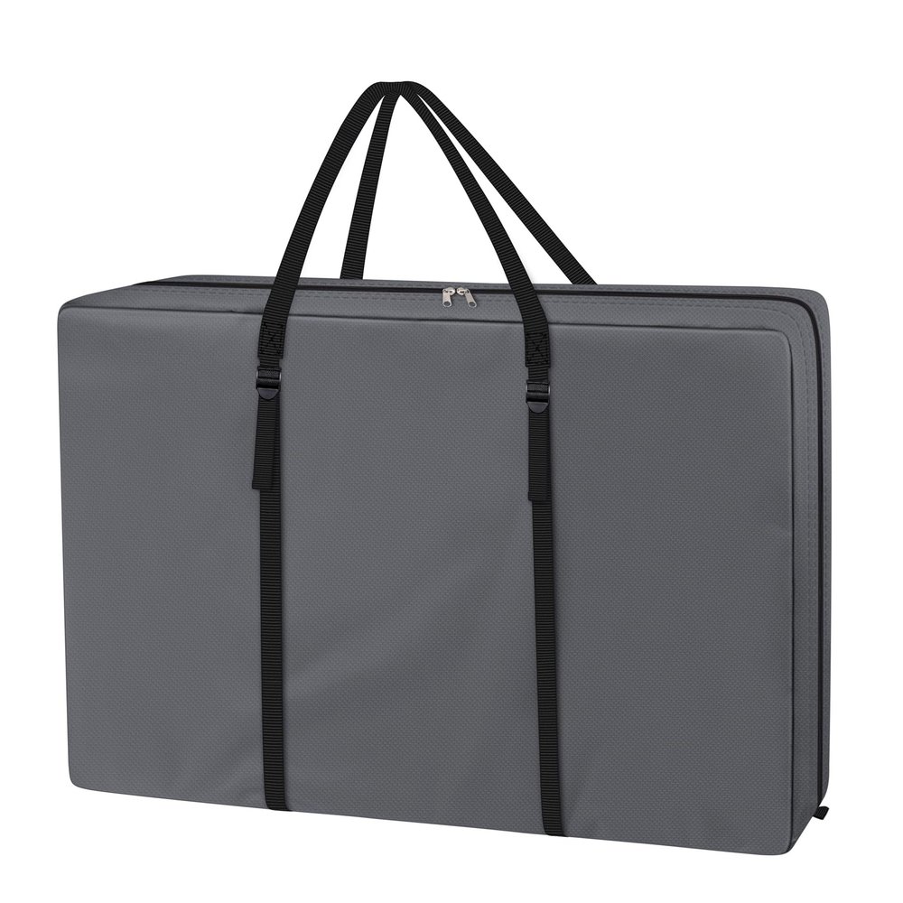 Explore Land Heavy Duty Chair Storage Bag for Folding Longue Zero Gravity Light Weight Transport Folding Rollator Walker (Grey)