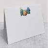 Nancy Nikko Place Cards Autumn Theme w/Pumpkin and Leaves. for Weddings, Showers, Dinners, Parties and Special Events Table Tent Style, Scored for Easy Folding. Pkgs of 12/25 / 50 (50) view 1