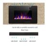 R.W.FLAME 30 inch Recessed and Wall Mounted Electric Fireplace, Low Noise,Fit for 2 x 4 and 2 x 6 Stud, Remote Control with Timer,Touch Screen,Adjustable Flame Color and Speed, 750-1500W view 4
