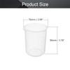 Othmro Measuring Cups 250ml PP Plastic Graduated Beaker Transparent for Lab Kitchen Liquids 5PCS view 2