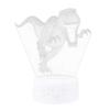 AKOAK Dinosaur Night Light 7 Color Changing LED 3D Optical Illusion Lamp with Remote Control Birthday for Boys Girls Kids Babies and Adults (Dinosaur 1) view 1