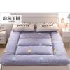 Japanese Floor Futon Mattress, Thick Soft Tatami Sleeping Pad Quilted Fitted Foldable Four Season Mattress Pad Roll Up Mat-d King view 3