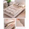 Japanese Floor Futon Mattress, Thick Soft Tatami Sleeping Pad Quilted Fitted Foldable Four Season Mattress Pad Roll Up Mat-b 180x220cm(71x87inch) view 4