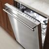 LaCheery 160x36 Inch Brushed Stainless Steel Contact Paper for Kitchen Appliances Refrigerator Heat Resistant Contact Paper Peel and Stick Backsplash Fridge Cover Silver Metallic Self Adhesive Sheet view 2