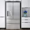 LaCheery 160x36 Inch Brushed Stainless Steel Contact Paper for Kitchen Appliances Refrigerator Heat Resistant Contact Paper Peel and Stick Backsplash Fridge Cover Silver Metallic Self Adhesive Sheet view 3