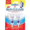 FAULTLESS Hot Iron Cleaner, Non-Toxic Steam Iron Cleaner, Removes Melted Fabrics, Glue, Hard Water, Lime Deposits & Starch - 2 X 0.17 oz Tubes Blister Packs view 1