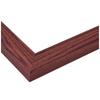 ArtToFrames 25x26 Inch Red Picture Frame, This 1.25 Inch Custom Poster Frame is Cherry - Comes with Economy Acrylic and Corrugated Backing (2WOM0066-59504-YCHY-25x26) view 2