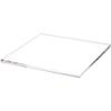 Plymor Clear Square Acrylic Display Base, 9" W x 9" D x 0.375" H view 1