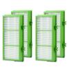 DerBlue 4 pcs Replacement Filter Compatible with Holmes AER1 Filter, Replacement Parts # 300AH-U4R, HAP242-NUC view 1