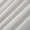 Sun Zero - 56260 Greyson Faux Dupioni Silk Extreme 100% Blackout Back Tab Curtain Panel, 50" x 95", Pearl White view 4