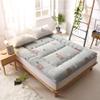 Japanese Floor Futon Mattress, Thick Soft Tatami Sleeping Pad Quilted Fitted Foldable Four Season Mattress Pad Roll Up Mat-f Queen view 1