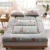 Japanese Floor Futon Mattress, Thick Soft Tatami Sleeping Pad Quilted Fitted Foldable Four Season Mattress Pad Roll Up Mat-f 100x200cm(39x79inch) view 3