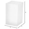 Plymor Frosted Acrylic Rectangular Display Block, 3" H x 3" W x 6" D view 2