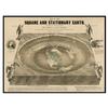 World Map Of Square Stationary Flat Earth 1893 Antique Reprint. Available on archival paper and canvas view 1