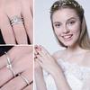 Bansriracha 925 Sterling Silver Ring Set Prongs Round Cut Setting Outstanding Engagement Wedding Birthday Present (7) view 4