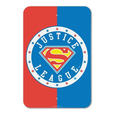 GRAPHICS & MORE Justice League Superman Athletic Logo Home Business Office Sign