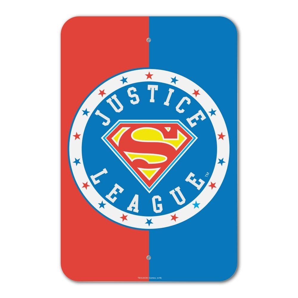 GRAPHICS & MORE Justice League Superman Athletic Logo Home Business Office Sign