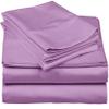 600-Thread-Count 100% Egyptian Cotton Bed Sheets, 5-Pc King,Lilac Sheet Set, Sateen Weave, Fits Mattress Upto 25'' Deep Pocket view 1