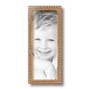 ArtToFrames 5x13 Inch Gold Picture Frame, This 0.80 Inch Custom Wood Poster Frame is Gold Leaf with Bead Compo - Comes with Regular Glass and Corrugated Backing (2WOMD6864-5x13) view 3