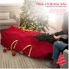 Simplify Holiday Dcor Storage Bag | Christmas Decorations Organizer | Hold Artificial Tree up to 9 Feet Tall | Collapsible Duffle | Red view 2