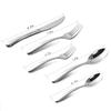 20-Piece Heavy Duty Silverware Set, HaWare Stainless Steel Solid Flatware Cutlery for 4, Modern & Elegant Design for Home/Restaurant/Wedding, Mirror Polished and Dishwasher Safe view 2