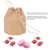 Fdit Candy Favor Boxes 50 Pack, Kraft Paper 7 x 4 x 9 cm view 4