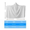 Pawfeel Cute Westie Dog Print Hooded Blanket view 4