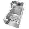 Electric Heavy Duty Stainless Steel Deep Fryer, With Basket (6 Liter Single Cylinder 2 Pack) view 3