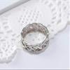 Bansriracha Twisted Design 925 Silver Women Wedding Ring Engagement Promise Ring Men Classic Anniversary Fine Jewelry (9) view 1