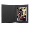 Golden State Art, Pack of 25, 5x7 Photo Folders, Cardboard Picture Frame, Paper Frame Cards, Greetings/Invitation Special Events: Graduation, Christmas (Black with Silver Lining) view 1