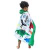 ZTBF Kids Hooded Bath Beach Towel for Children Boys Girls with Cute Cartoon Animal for Swimming and Beach Holiday view 1