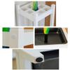 Umbrella Rack GUOYANHOME Umbrella Stand Square, Wooden Assembly Household Long Handle Umbrella, Office Hallway Walking Stick Stand 2 Colours,28X28X60CM (Color : White) view 4