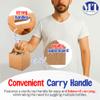 MT Products Kraft 4 Bottle Holder 12 oz. each - Disposable Bottle Carrier for Transport (Pack of 10) - Made in USA view 3