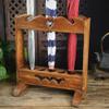 Umbrella Rack GUOYANHOME Wood Umbrella Stand, Chinese Retro Multi-Function Decorative Cane Stand20X35X39CM view 3
