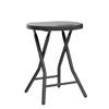 5Rcom Folding Stool, 2 Pack Portable Stool Chairs with Handle, Collapsible for Camping RV Party, Heavy Duty Steel Frame, 500lbs Capacity, Black view 4