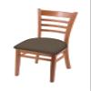 HBS 3140 18" Chair with Medium Finish and Canter Earth Seat view 1