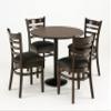 HBS 3140 18" Chair with Medium Finish and Canter Earth Seat view 2